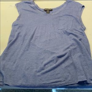 Tommy Bahama Blue Flowy Tank Top